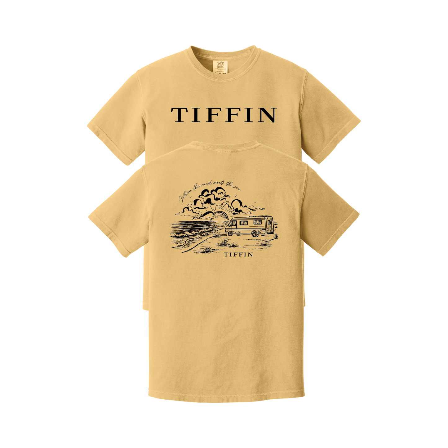 Miles & Memories - Beach - Comfort Colors T-Shirt