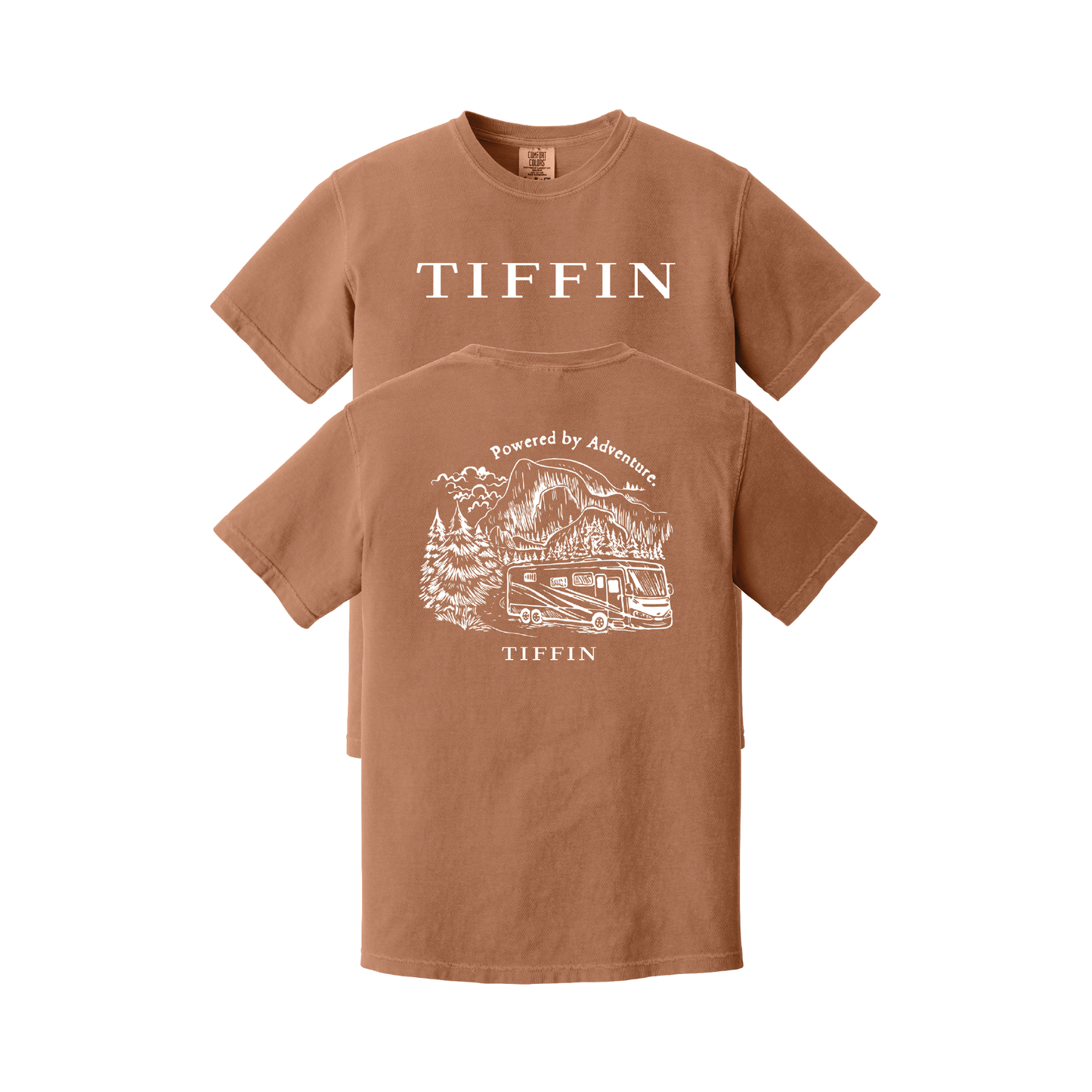 Miles & Memories - Mountains - Comfort Colors T-Shirt