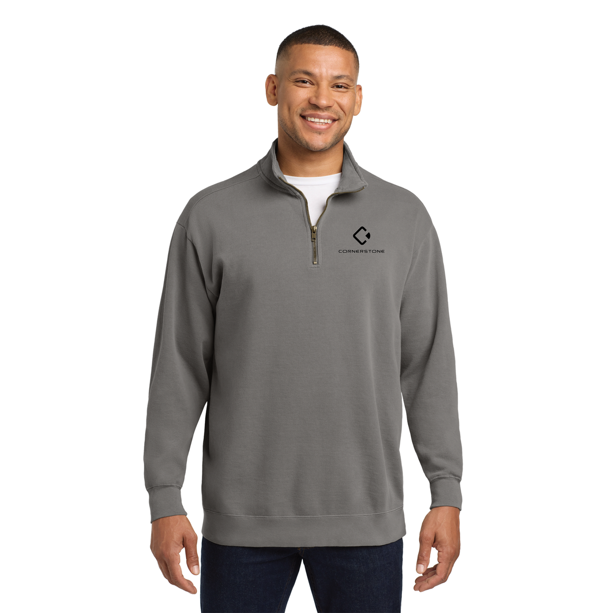 Comfort Colors® Ring Spun 1/4-Zip Sweatshirt