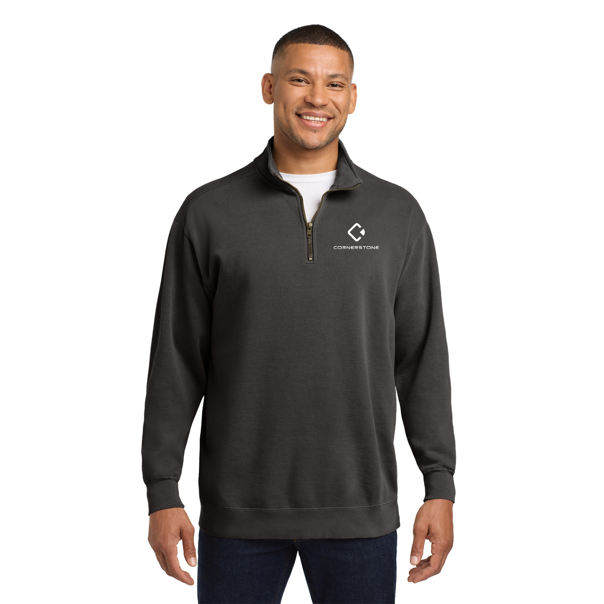 Comfort Colors® Ring Spun 1/4-Zip Sweatshirt
