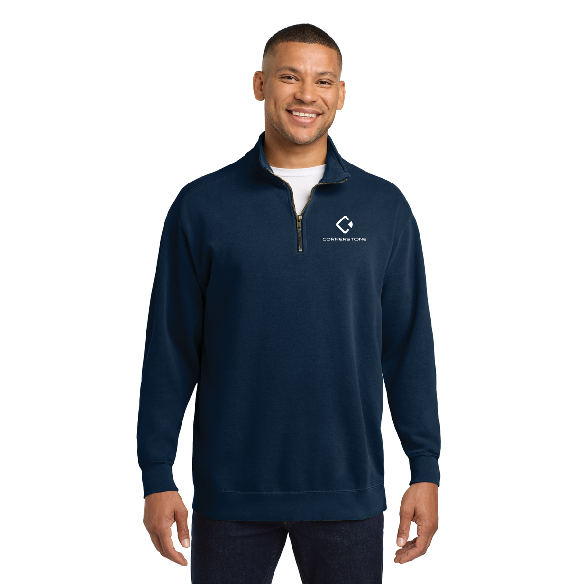 Comfort Colors® Ring Spun 1/4-Zip Sweatshirt