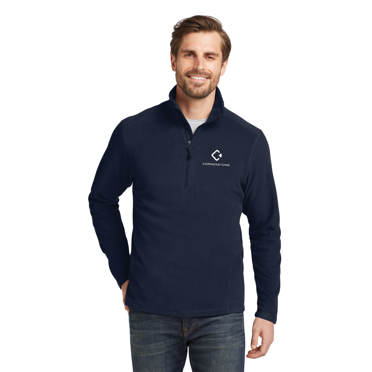 Eddie Bauer® 1/2-Zip Microfleece Jacket