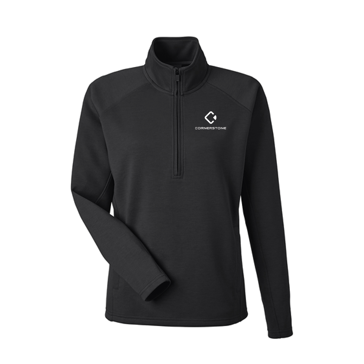 J.America Ladies Apex Fleece 1/4 Zip
