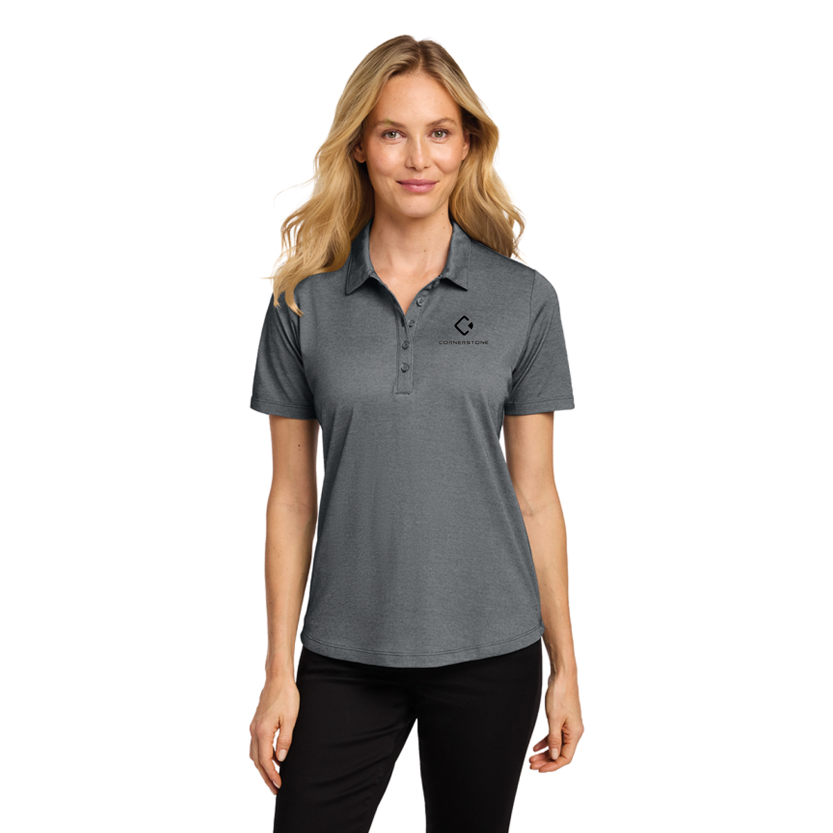 Port Authority® Women's Fine Pique Blend Polo