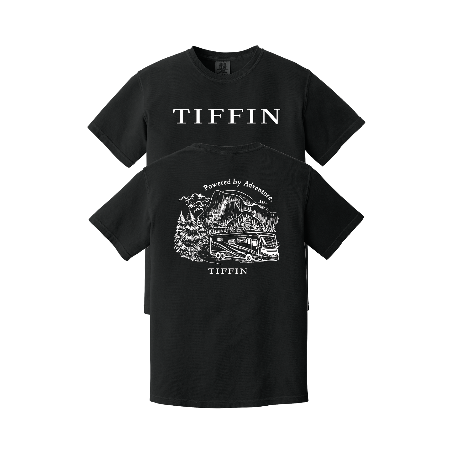 Miles & Memories - Mountains - Comfort Colors T-Shirt