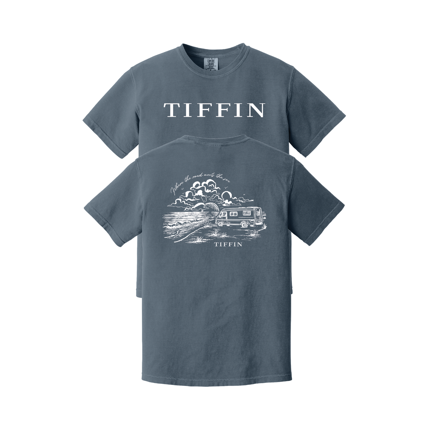 Miles & Memories - Beach - Comfort Colors T-Shirt