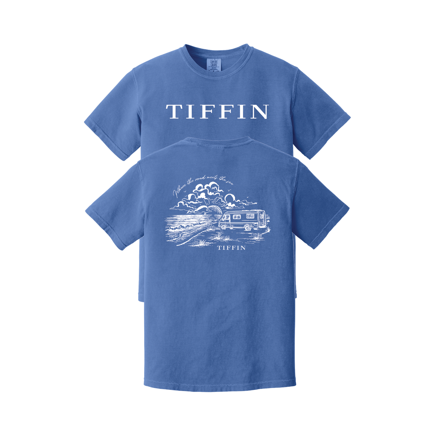 Miles & Memories - Beach - Comfort Colors T-Shirt