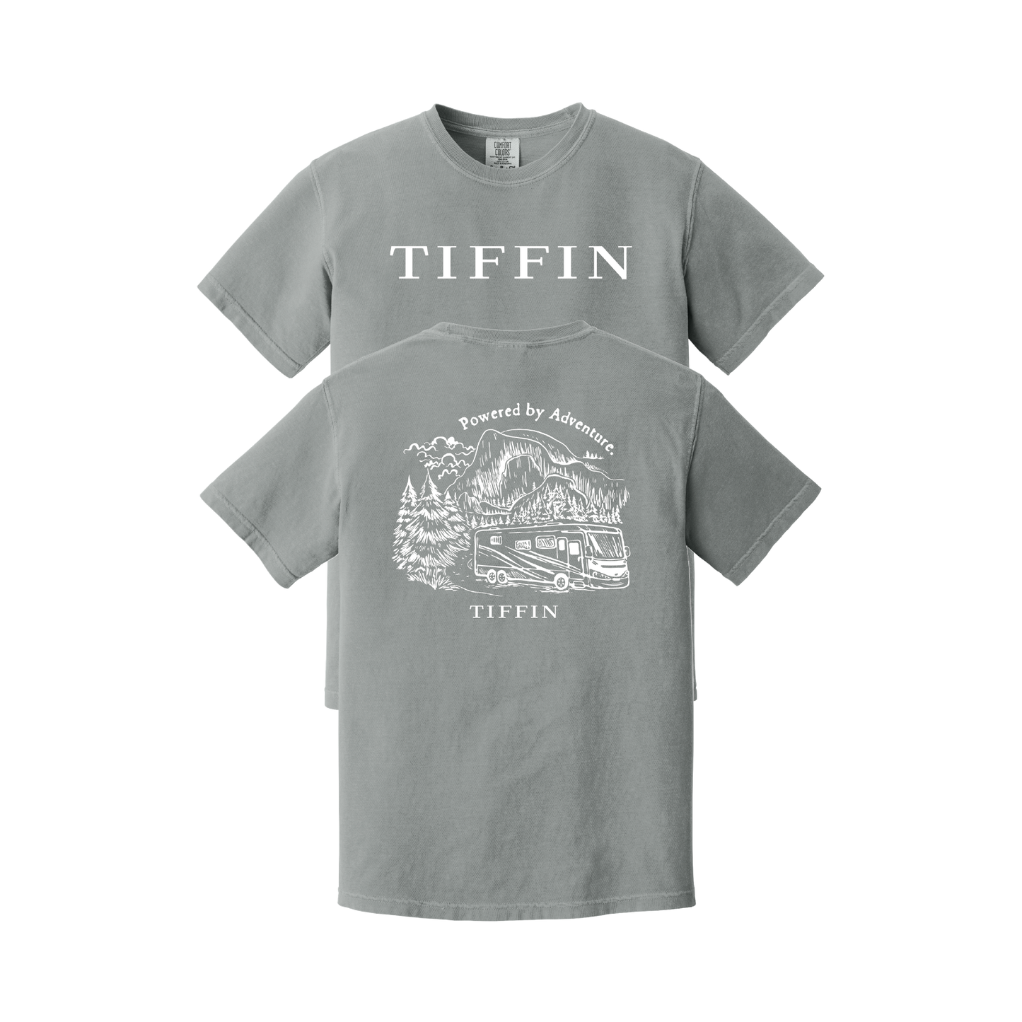 Miles & Memories - Mountains - Comfort Colors T-Shirt