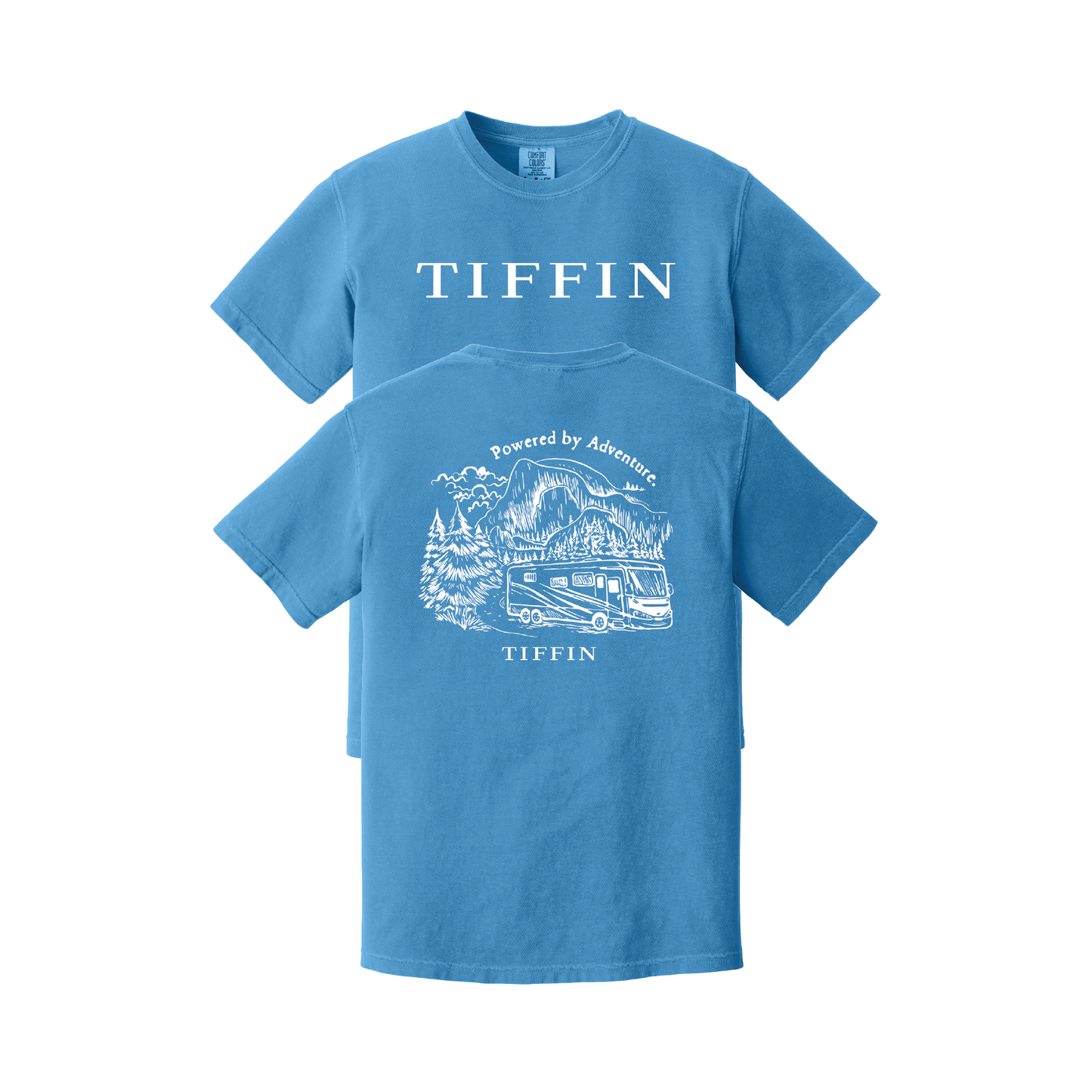 Miles & Memories - Mountains - Comfort Colors T-Shirt