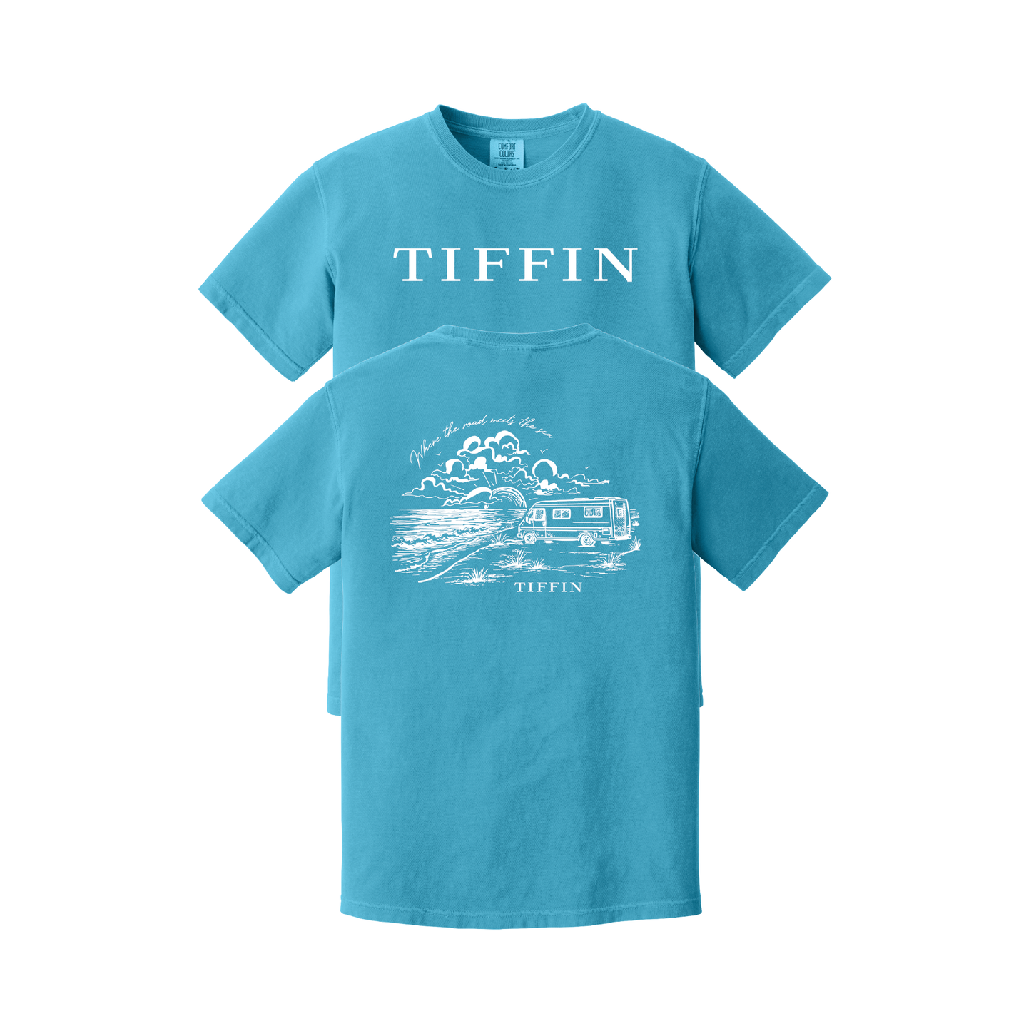Miles & Memories - Beach - Comfort Colors T-Shirt