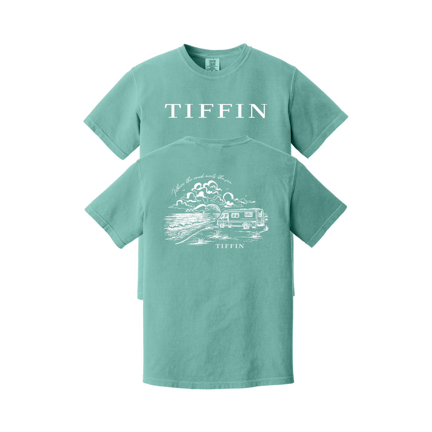 Miles & Memories - Beach - Comfort Colors T-Shirt
