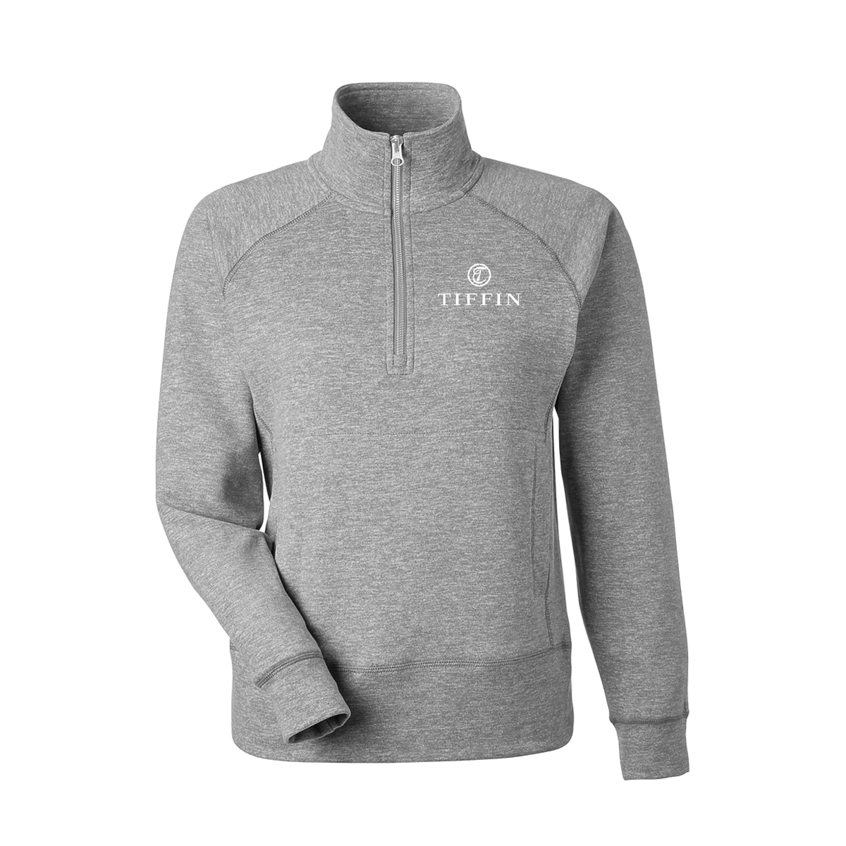 J.America Ladies Electric Fleece 1/4 Zip